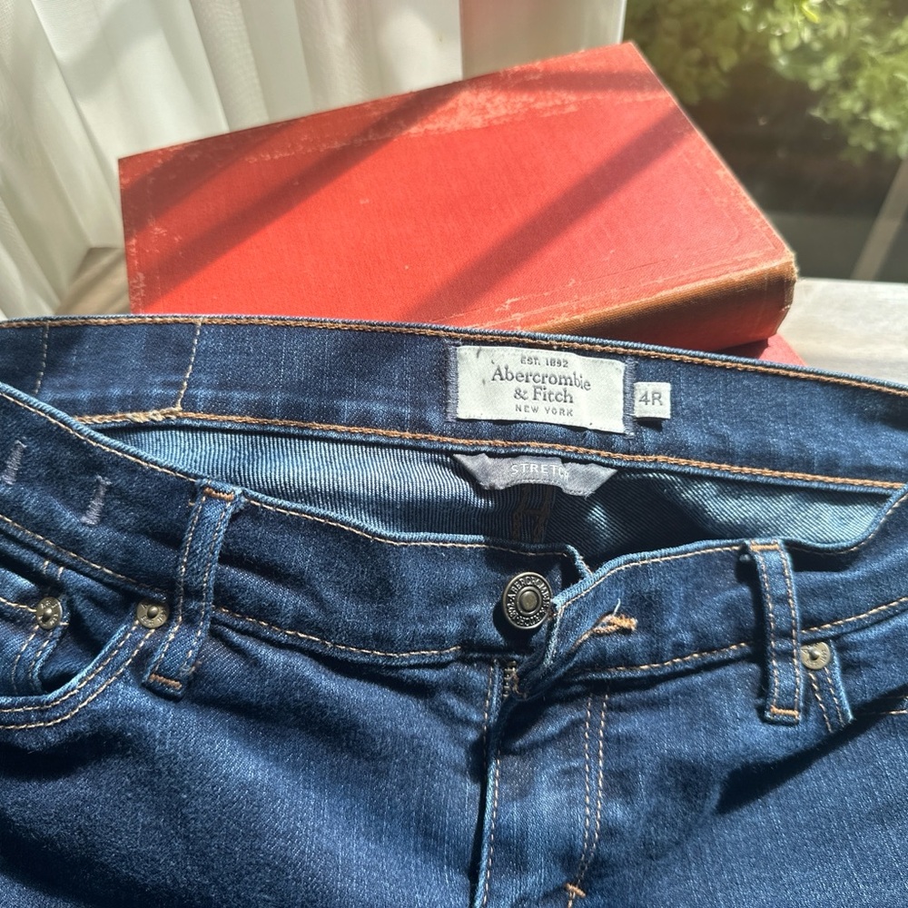 Abercrombie & Fitch Dark Denim Jeans